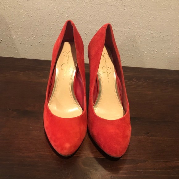 Jessica Simpson Red Heels 👠 - Picture 2 of 5